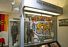 The Berlin Wall at Cornwall's Regimental museum