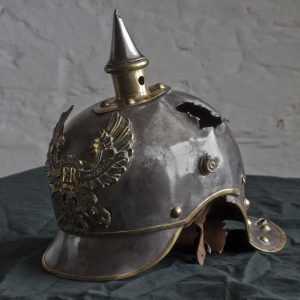 A German picklehaubes helmet