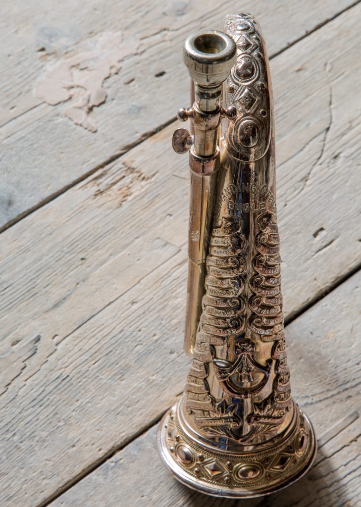The Commanding Officer's Bugle at Cornwall's Regimental Museum