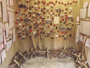 Trench Room, Poppy Tribute, Bodmin Keep, Cornwall's Regimental Museum