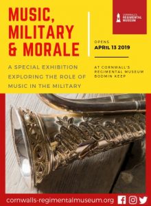 Music Military and Morale Exhibition, poster, Bodmin Keep