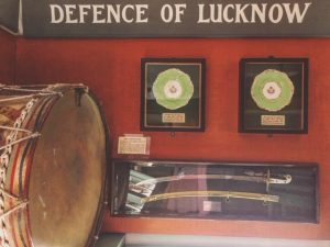 Lucknow area in Cornwall's Regimental Museum, Bodmin Keep, Lucknow, Siege of Lucknow, India, DCLI